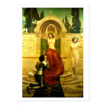 Venusberg Tannhäuser - Godward - Fine Art Painting postcards