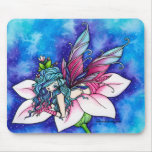 Vera Fairy Fantasy Flower Mousepad