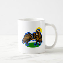 Vera & Vern Vulture Mugs