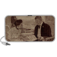 Veranda By The Sea Laptop Speakers