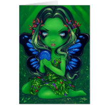 "Verdant Green" Greeting Card