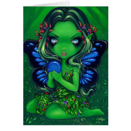 "Verdant Green" Greeting Card
