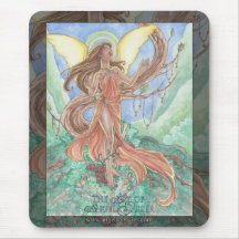 Verdant Muse Mousepad