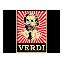 Verdi Post Card