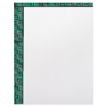 Verdigris Letterhead Design