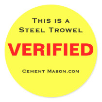 Verified stickers
