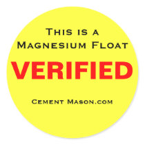 Verified stickers