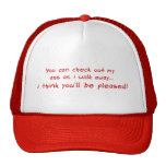 Vérifiez mon âne casquettes de camionneur