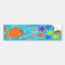 Verliebte Fische Autosticker