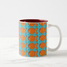 Verliebte Fische Kaffee Tassen