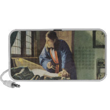 Vermeer - The Geographer Painting Mp3 Speakers