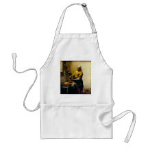 Vermeer's Maidservant Pouring Milk (circa 1660) Aprons