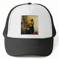Vermeer's Maidservant Pouring Milk (circa 1660)