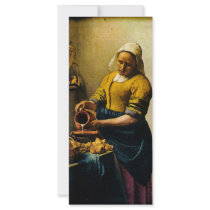 Vermeer's Maidservant Pouring Milk (circa 1660)