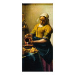 Vermeer's Maidservant Pouring Milk (circa 1660) Full Color Rack Card