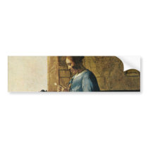 Vermeer's Woman in Blue Reading a Letter ca.1665