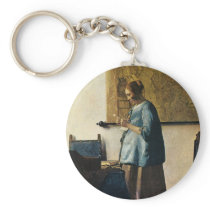 Vermeer's Woman in Blue Reading a Letter ca.1665