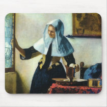 Vermeer's Young Woman with a Water Pitcher ca 1665