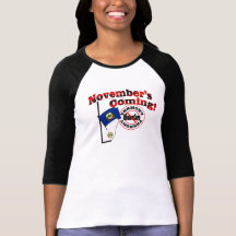 Vermont Anti ObamaCare – November’s Coming! T-shirts