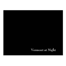 Vermont at Night Postcards