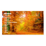 Vermont Autumn Business Card Templates
