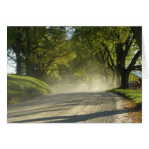 Vermont Dirt Road (Blank) Card