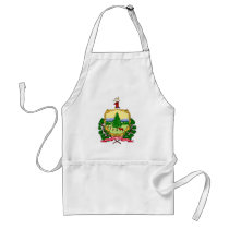 Vermont Flag Theme 00 Apron