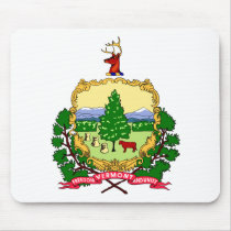 Vermont Flag Theme 00 Mouse Pads