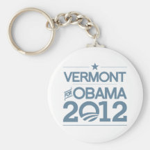 VERMONT FOR OBAMA 2012.png Key Chain