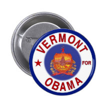 VERMONT FOR OBAMA Button