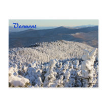 Vermont Green Mountains Mount Abraham Winter Post Cards