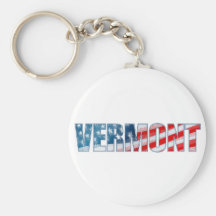 Vermont Key Chain