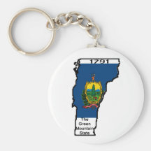 Vermont Keychain