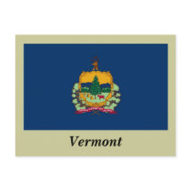 Vermont State Flag Post Cards
