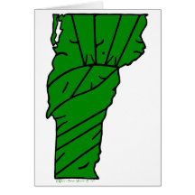 Vermont State of Mind Greeting Card
