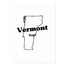 Vermont State Slogan Post Card