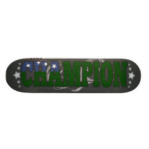 Vermonter and a Champion Skateboard
