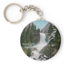 Vernal Falls Vintage Yosemite Keychain