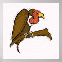 Vernon Vulture Print