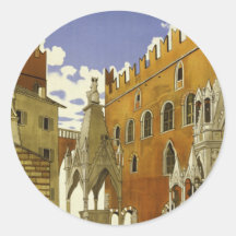 Verona Round Stickers