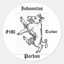 Verrat d'Indomitus Porkus Adhésif