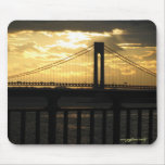 Verrazano bridge New York City mousepad