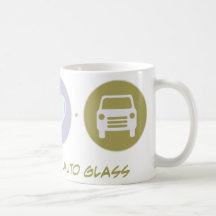 Verre d'automobile d'amour de foi mugs