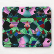 Verre souillé de Mousepad Tapis De Souris