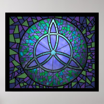 Verre souillé Triskele Affiche