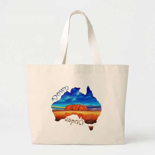 Vers le bas sous le sac