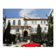 Versace Mansion Postcard