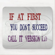 Version 1.0 mousepads