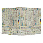 Verso American Airlines system map Vinyl Binders