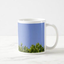 Vert d'arbre de haie mug à café